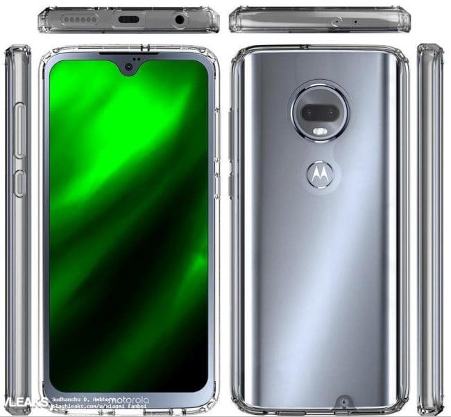 carcasa del Moto G7